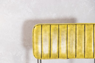 hammerwich-gunmetal-stool-yellow-backrest